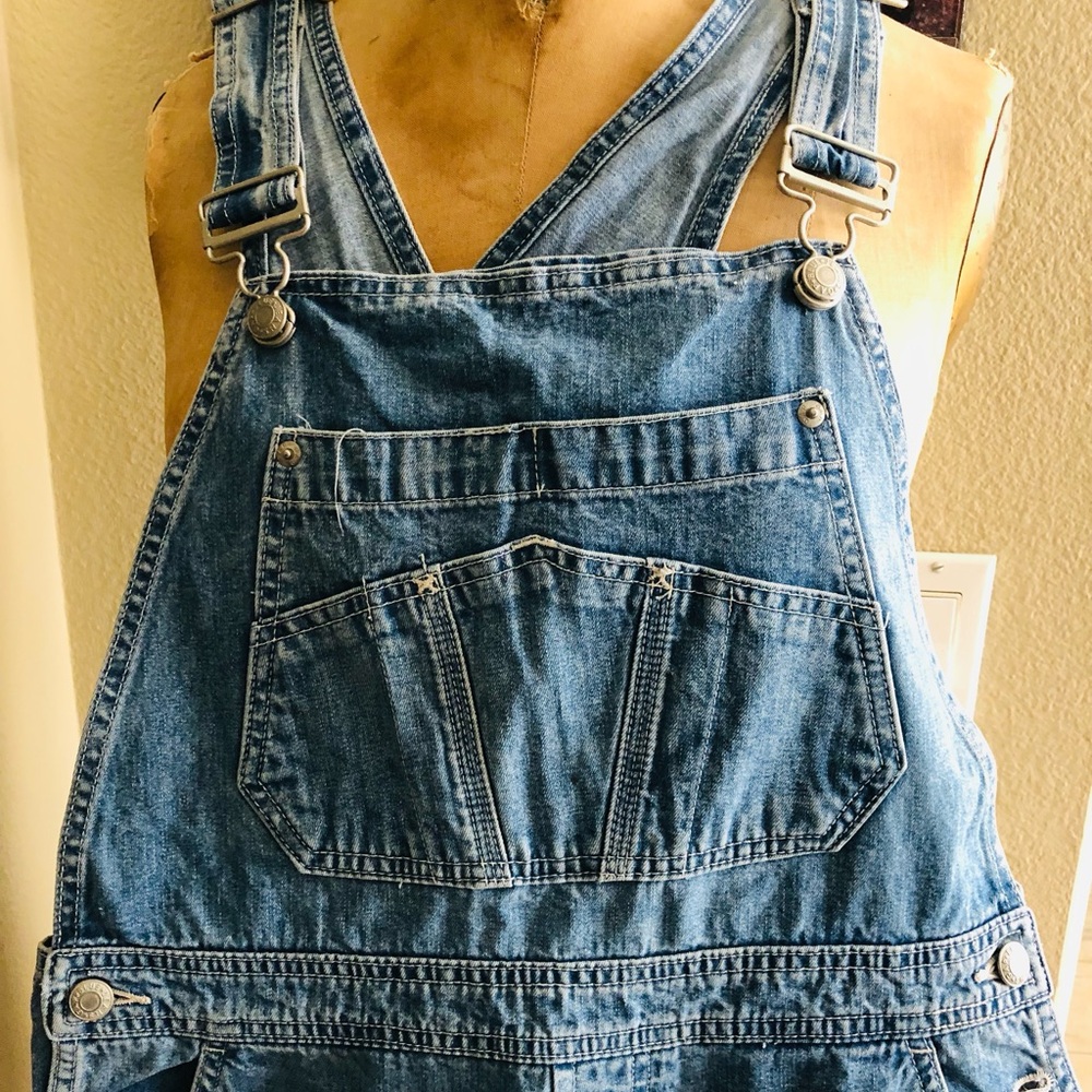 Gap Denim Overalls with Pockets